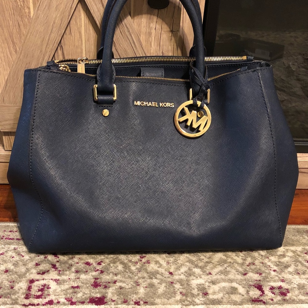 Michael Kors saffiano Sutton large satchel
